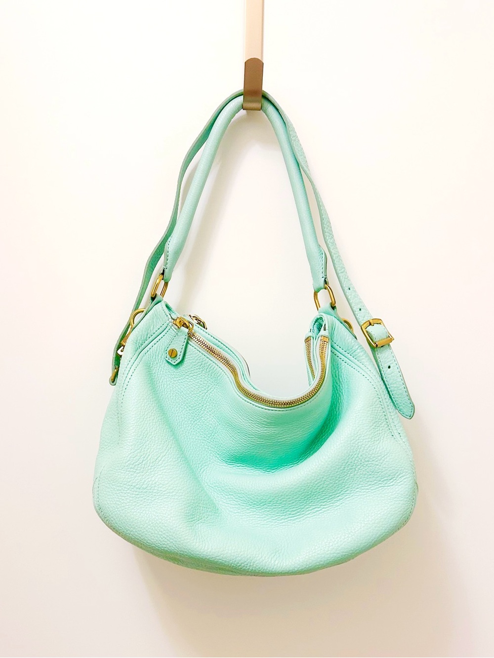 J. Crew Biennial Leather Hobo Handbag